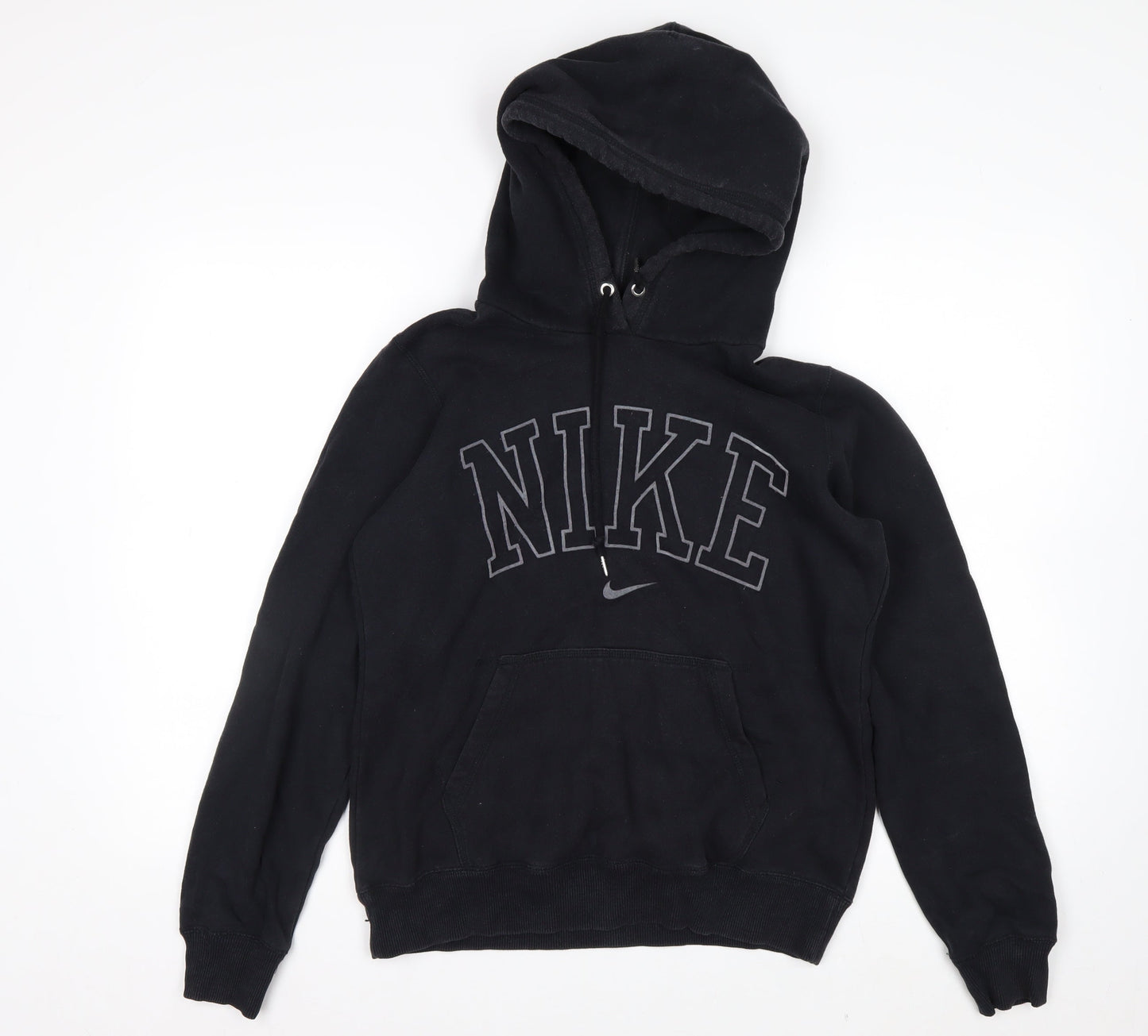 Nike Men's Black Pullover Hoodie M Sports Fleece Sweatshirt