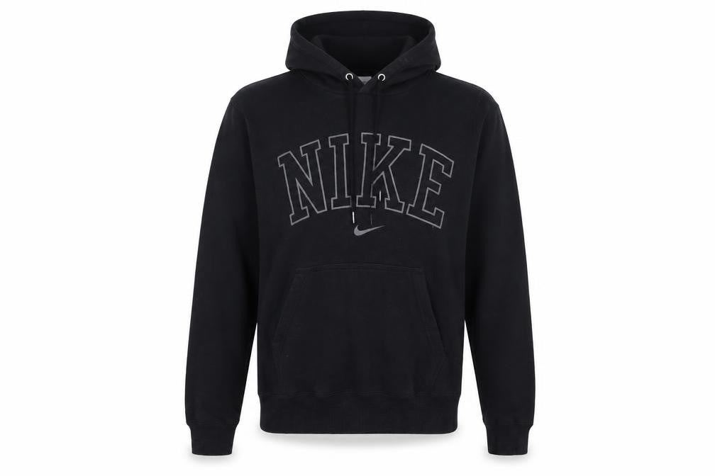 Nike Men's Black Pullover Hoodie M Sports Fleece Sweatshirt