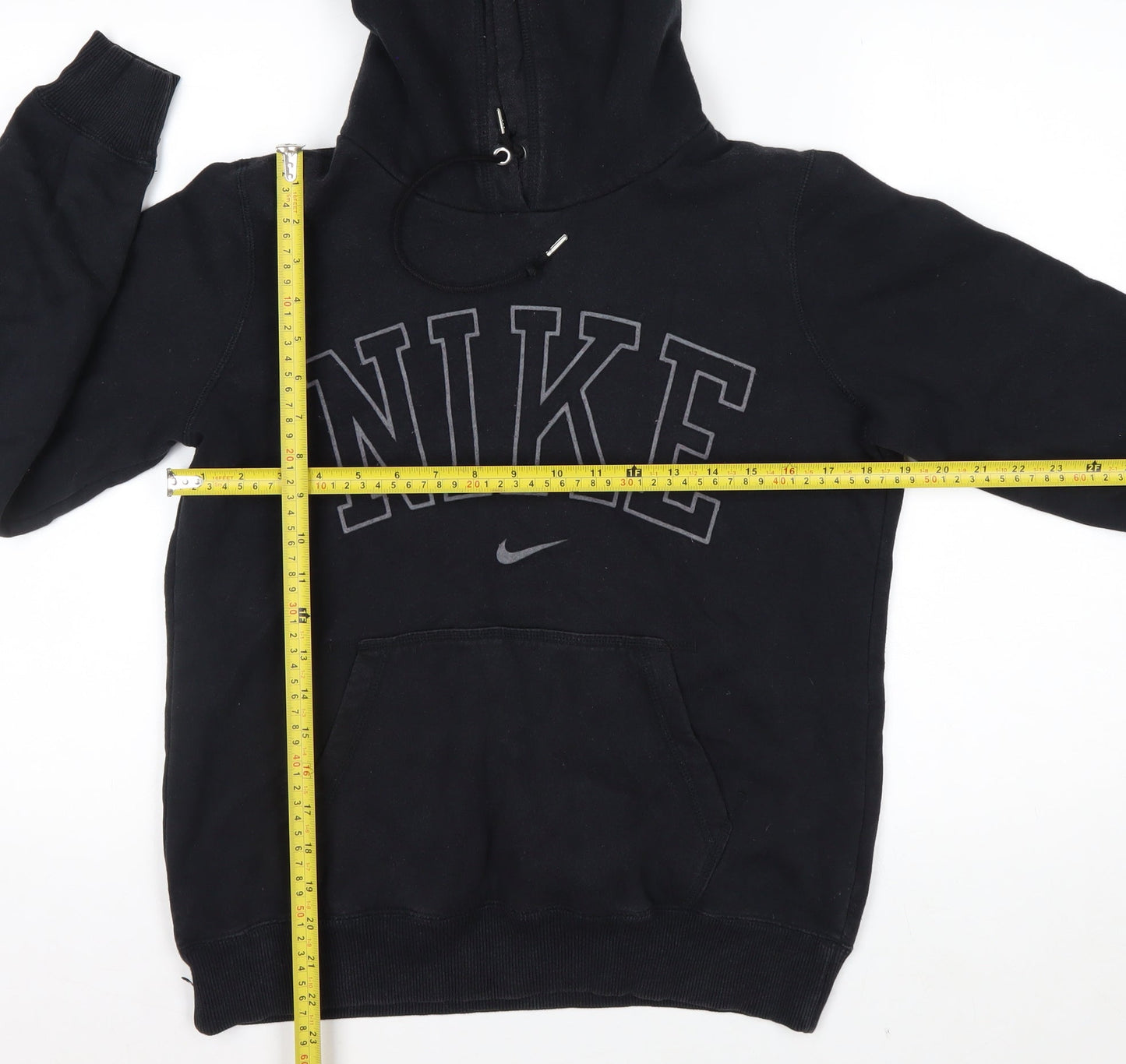 Nike Men's Black Pullover Hoodie M Sports Fleece Sweatshirt