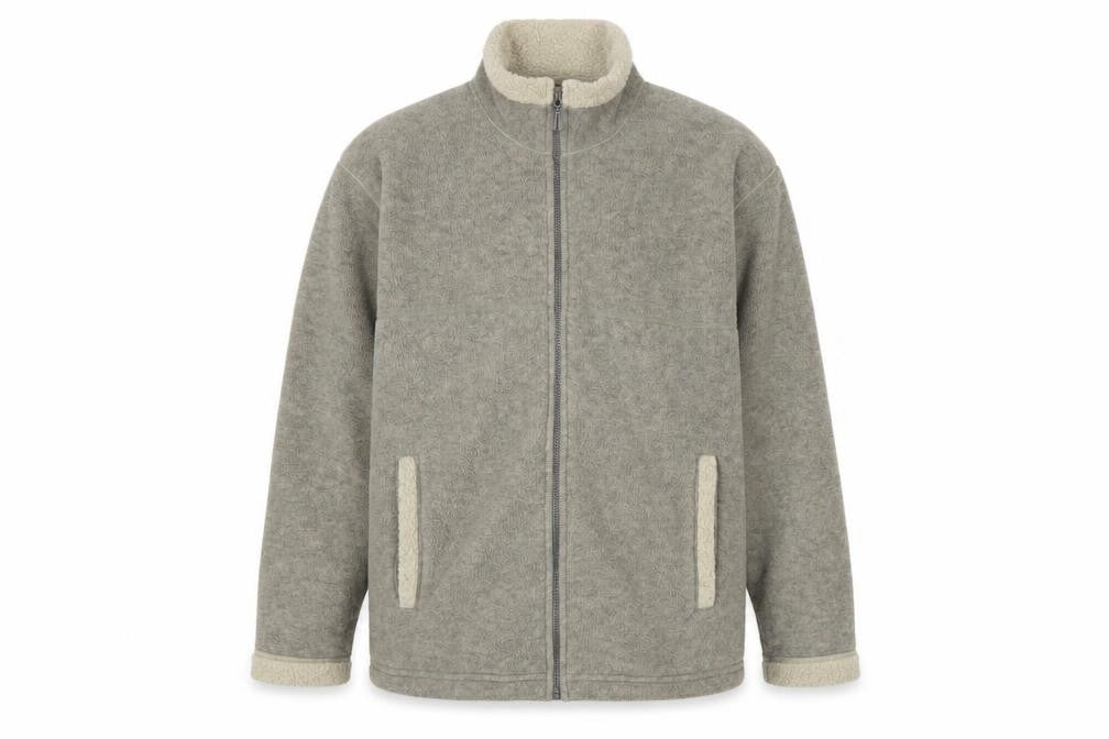 Marks & Spencer Men’s Grey Fleece Full Zip Jacket Size M