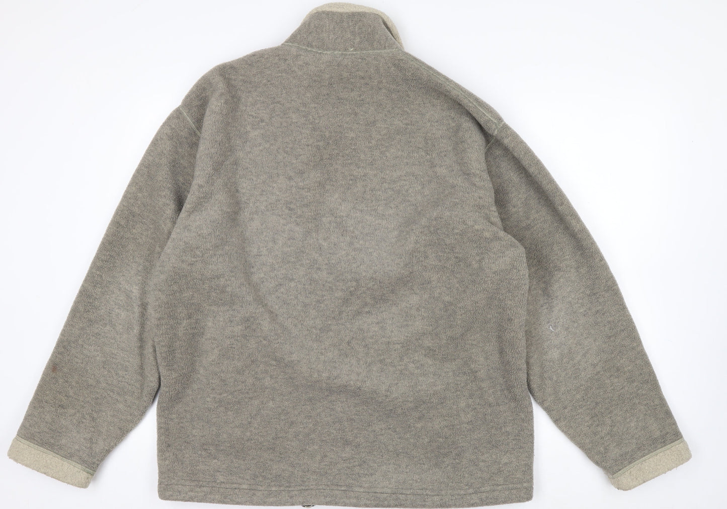 Marks and Spencer Men’s Grey Fleece Full Zip Jacket Size M