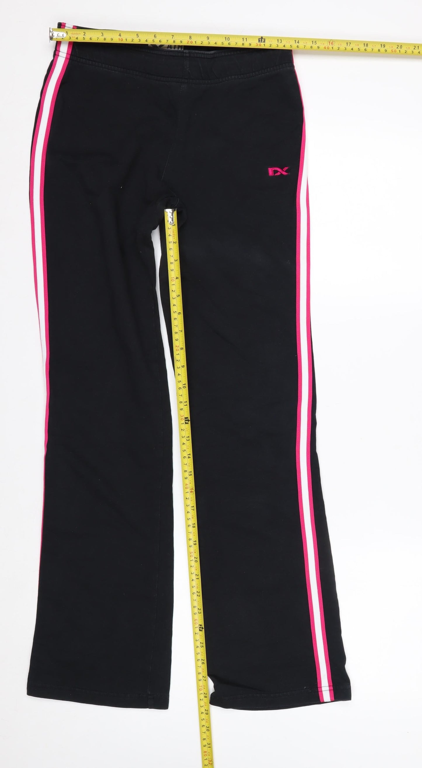 ATH Training Dept Women's Black Track Pants Size 8R Joggers