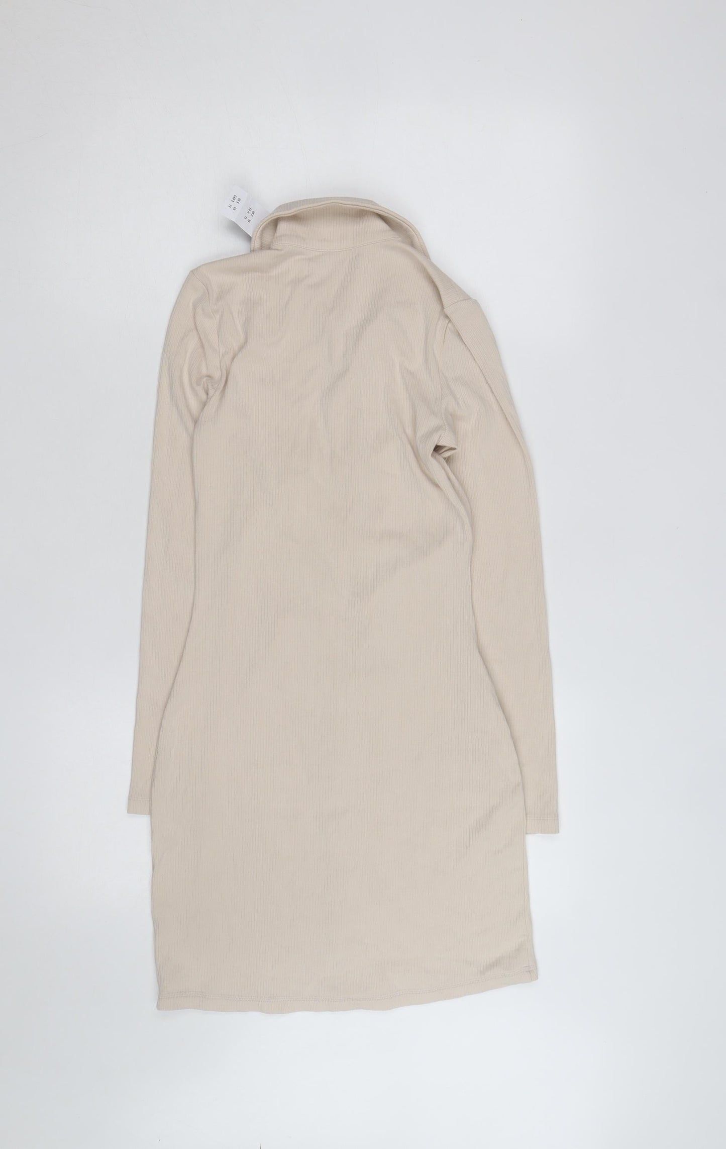 Abercrombie & Fitch Women’s Beige Collared Shirt Dress XS