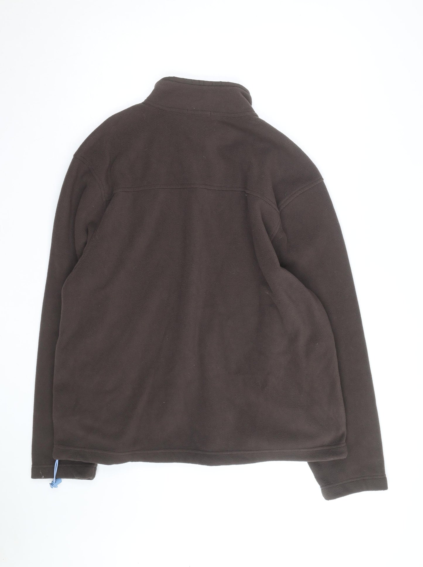 GAP Men's Brown Fleece 1/4 Zip Pullover Sweatshirt XL
