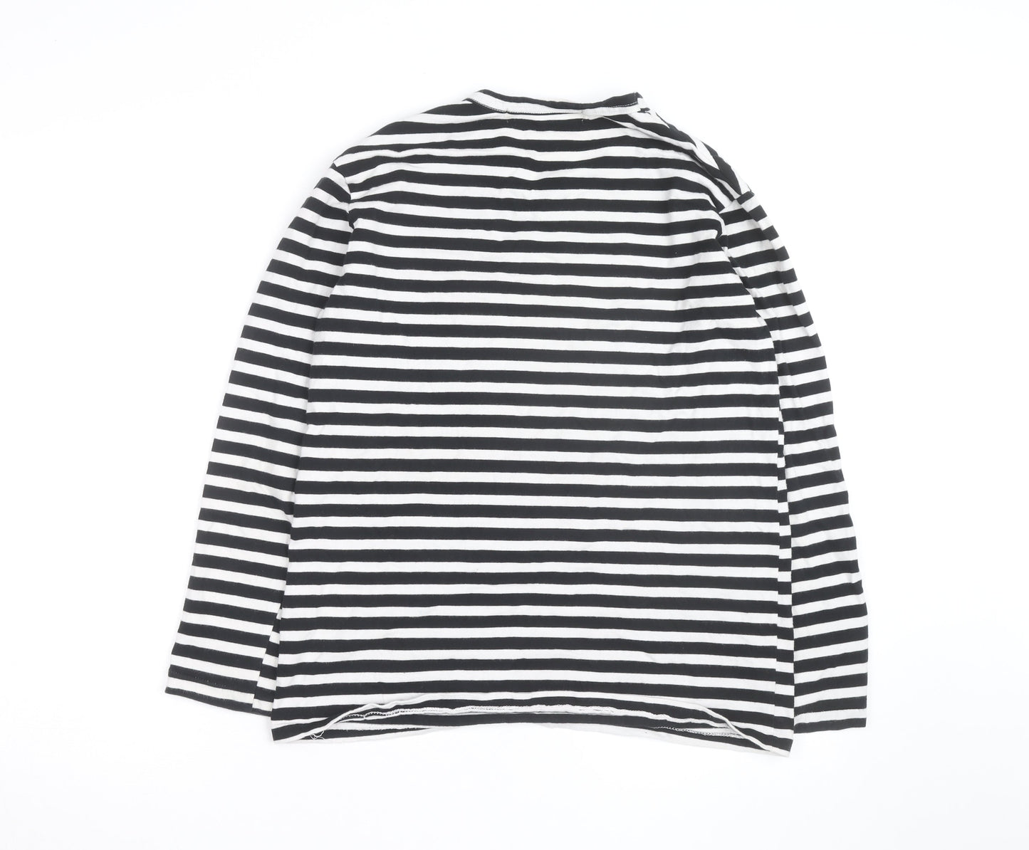 Comme des Garçons PLAY Men's Black Stripe Long Sleeve Cotton Top XL