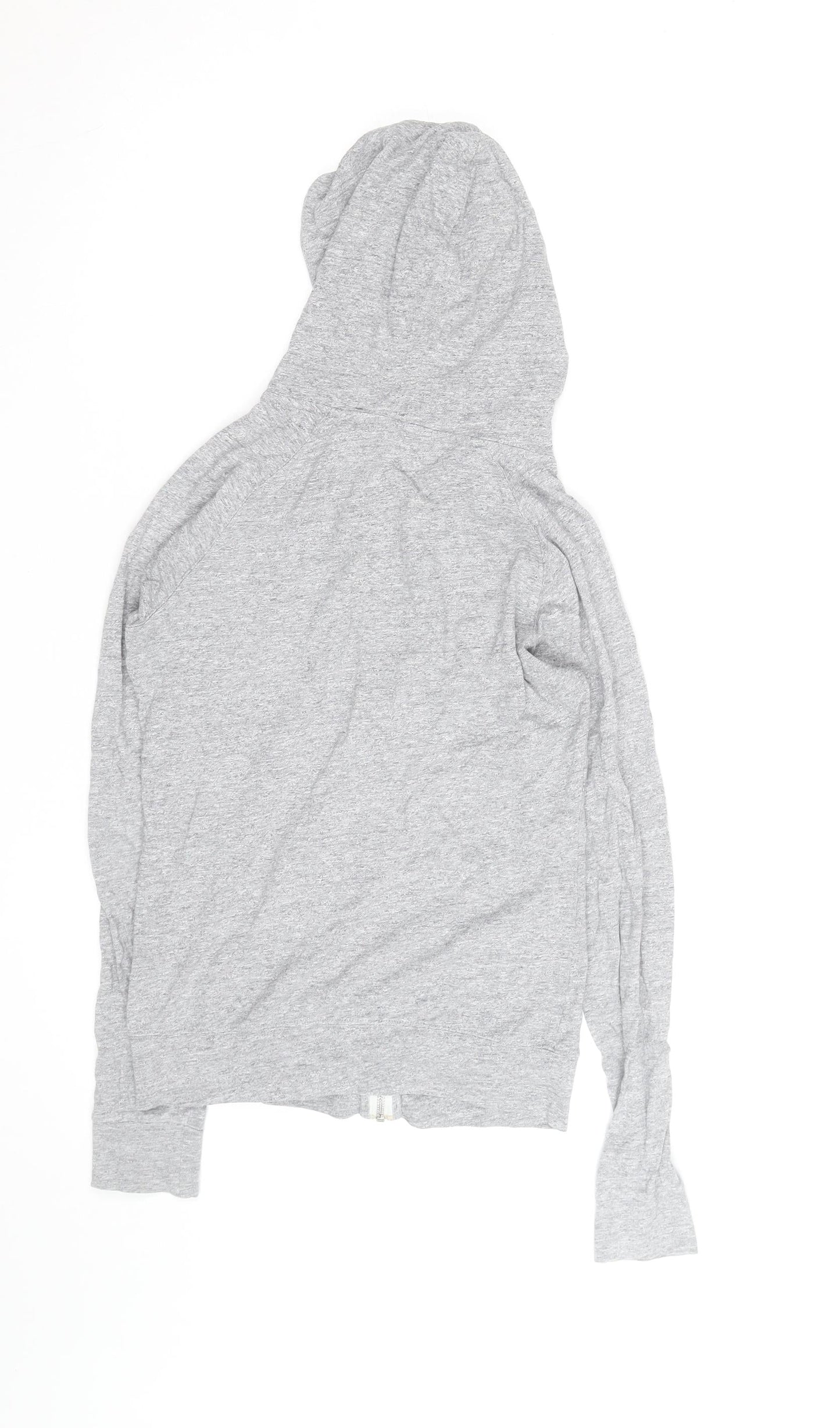 Nike Mens Grey Full Zip Hoodie Size M Regular Fit Sportswear
