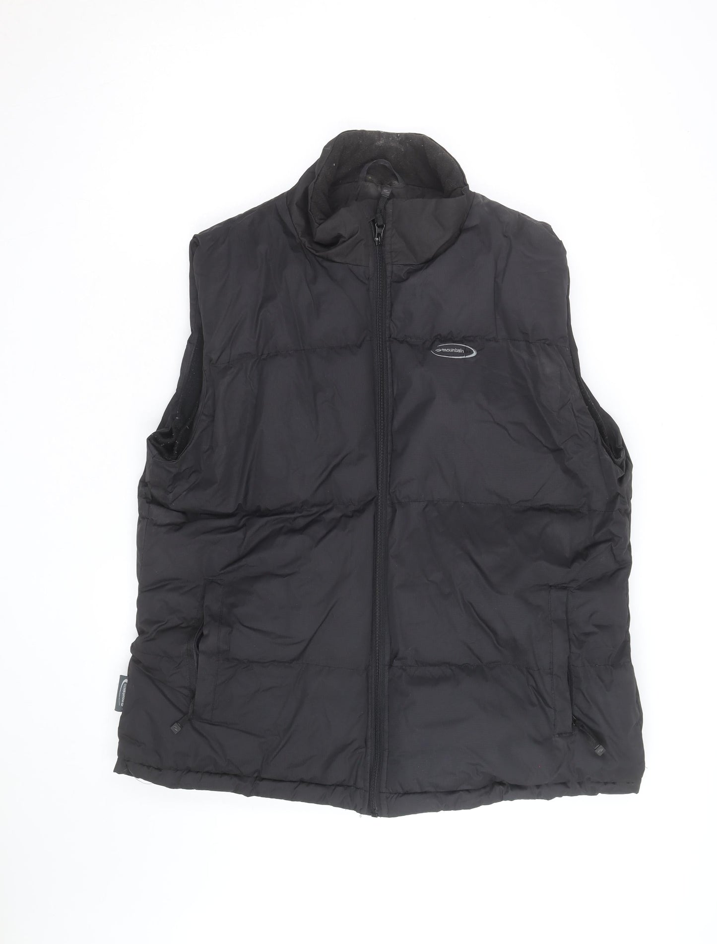 Mountainlife Men Black L Puffer Waistcoat Outdoor Hiking Gilet
