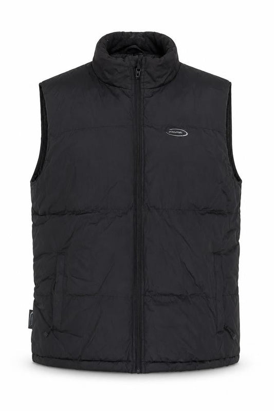Mountain Life Men Black L Puffer Waistcoat Outdoor Hiking Gilet