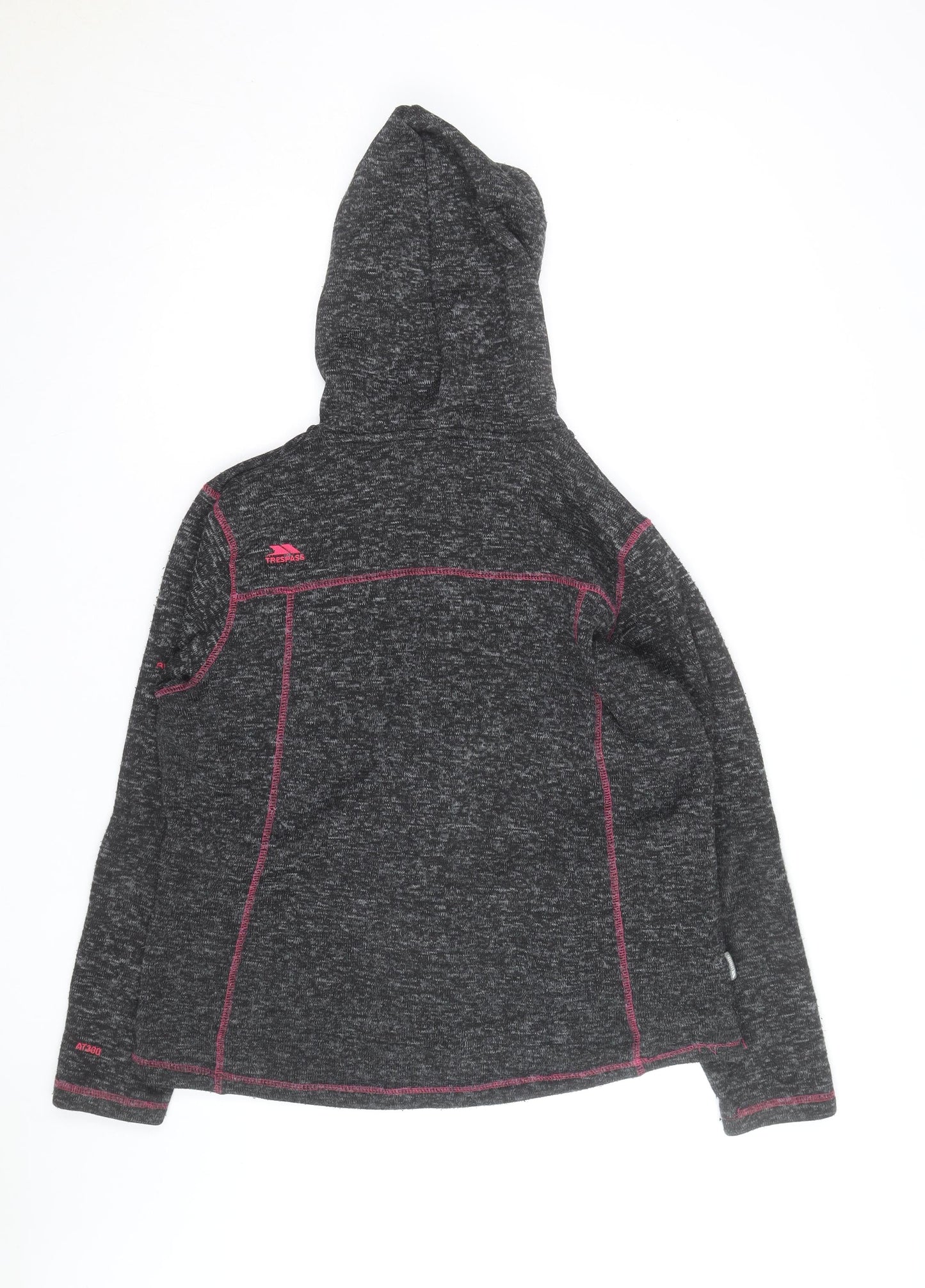 Trespass Women's Grey Full Zip Hoodie Size 16 Fleece Outdoor Jacket