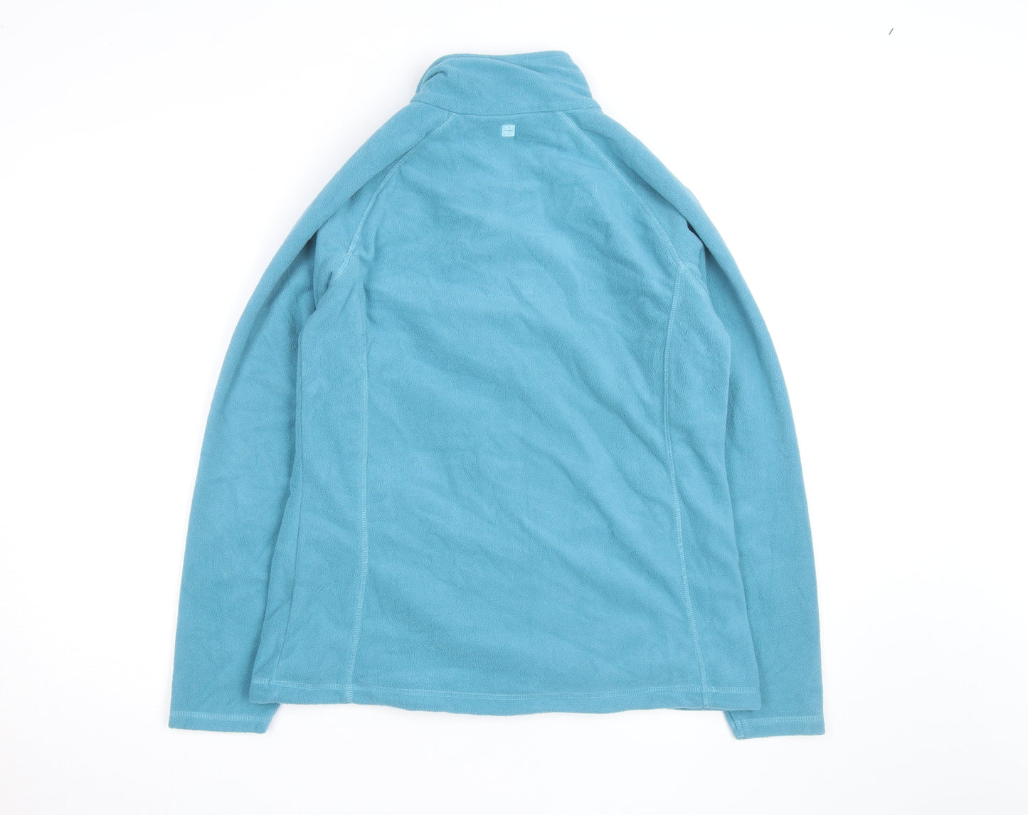 Mountain Warehouse Women Blue Fleece Full Zip Jacket Size 12