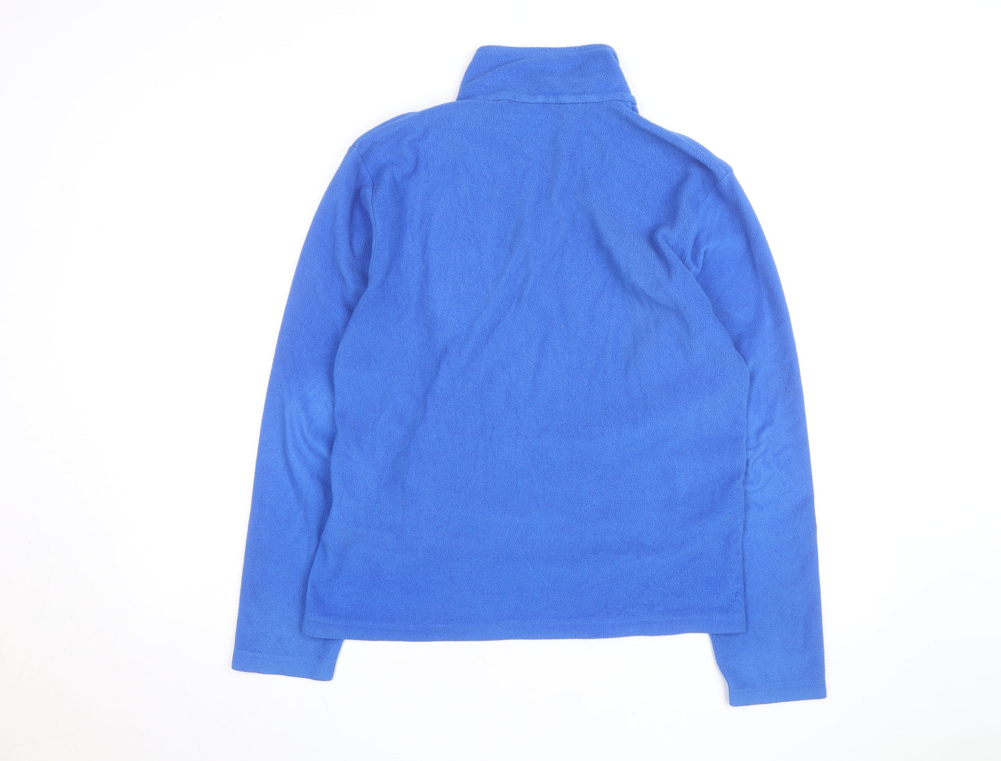 Regatta Men Blue Fleece 1/2 Zip Pullover Sweatshirt S