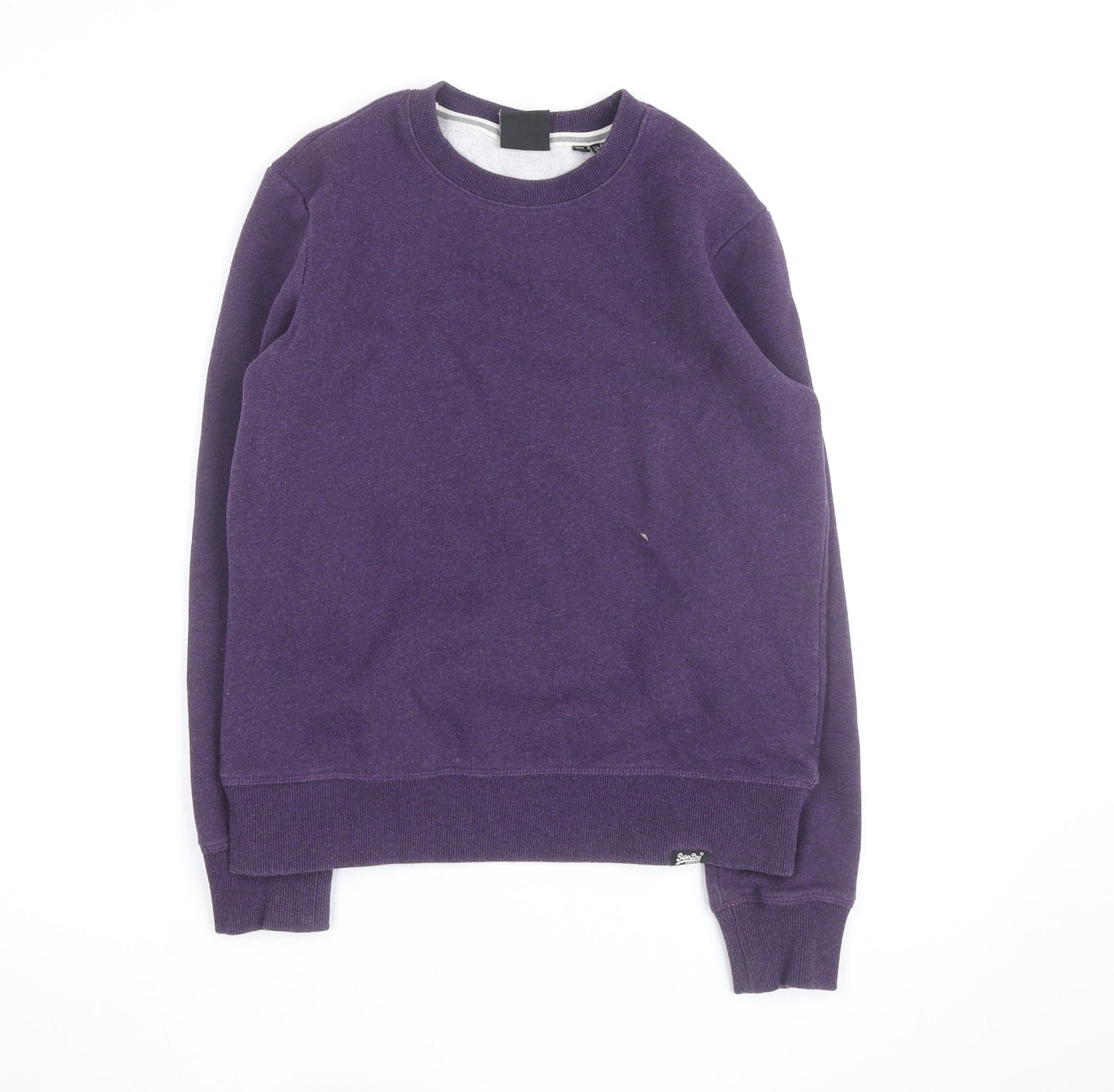 Superdry Women's Purple Crew Neck Pullover Sweatshirt Size 10