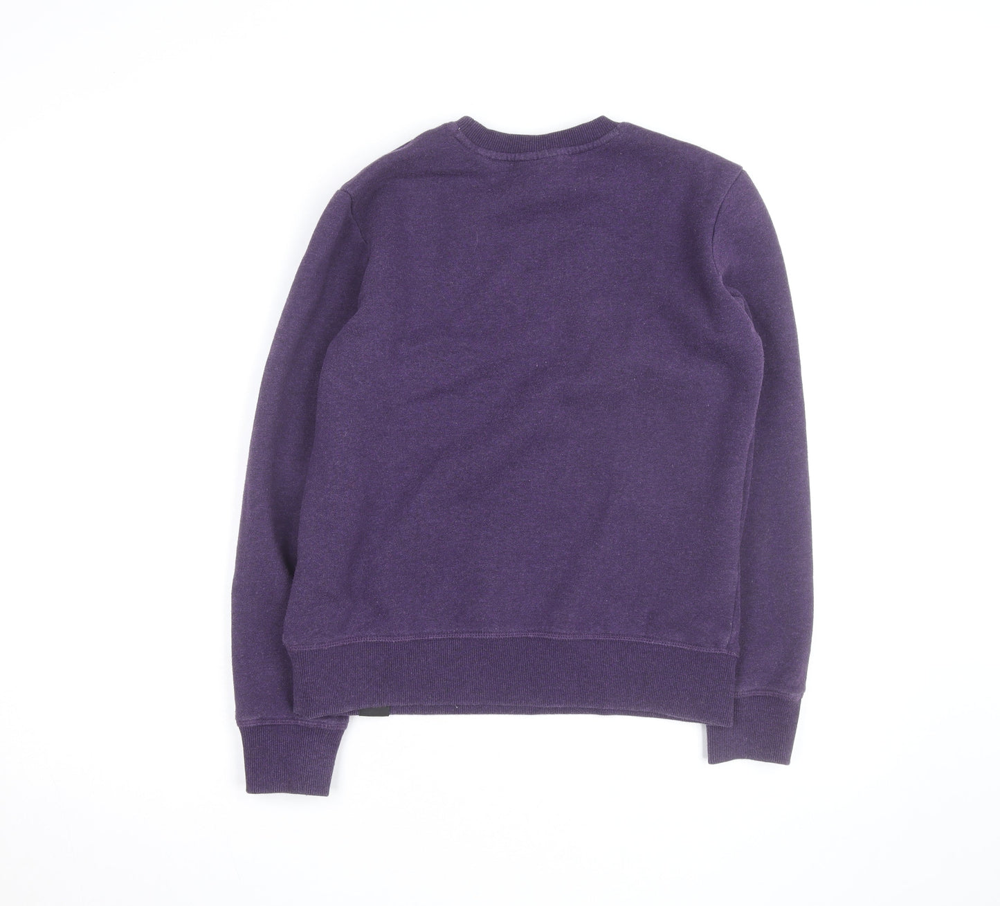 Superdry Women's Purple Crew Neck Pullover Sweatshirt Size 10