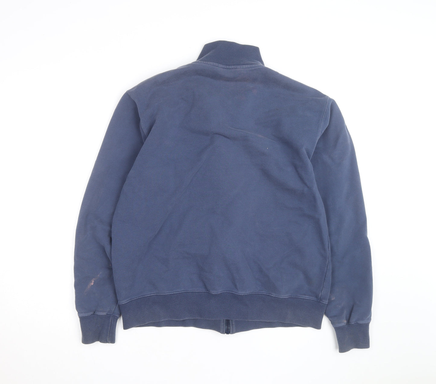 Henri Lloyd Men's Blue Cotton Track Jacket Size M Full Zip Casual