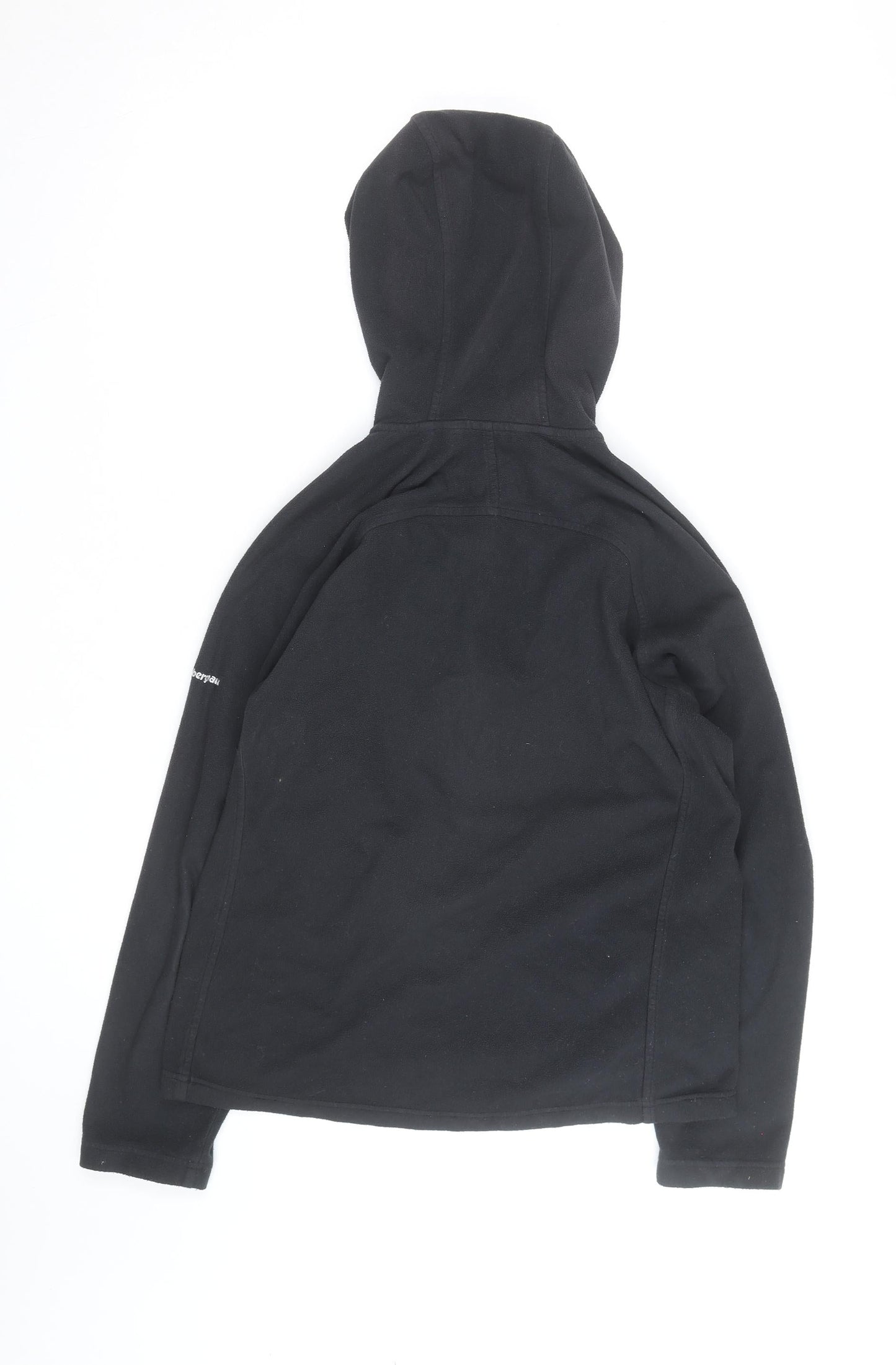 Berghaus Womens Black Fleece 1/2 Zip Hoodie Size 12