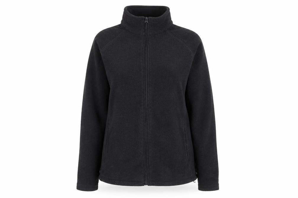 Mountain Warehouse Womens Black Size 14 Fleece Full Zip Jacket