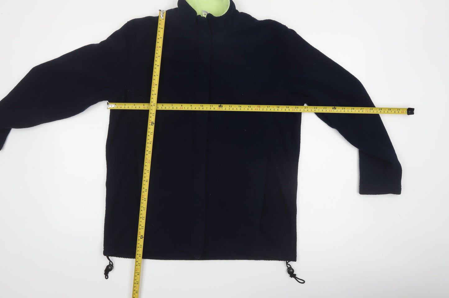 Target Women's Black Fleece Jacket Size 12 Full Zip Lined Winter Coat