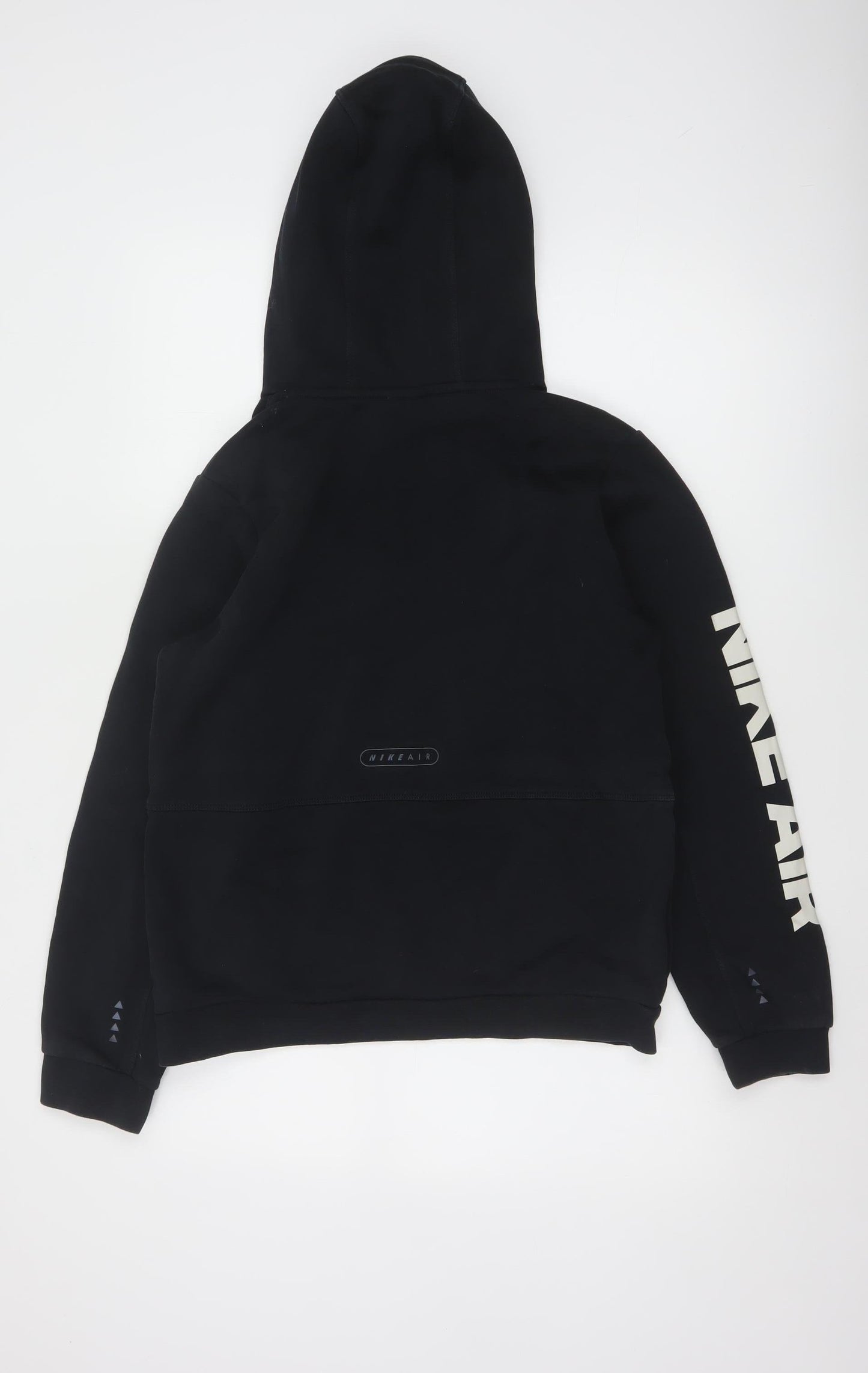Nike Boys Black XL Pullover Hoodie Sweatshirt with Logo Print