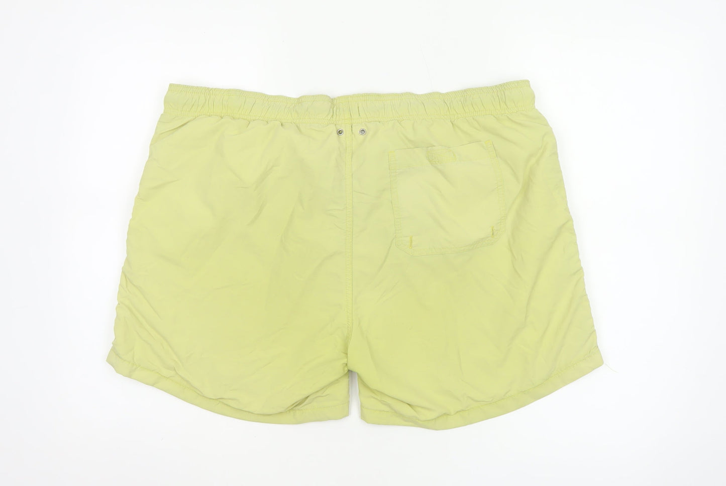 GANT Men's Yellow 2XL Swim Shorts Quick Dry Elastic Waist