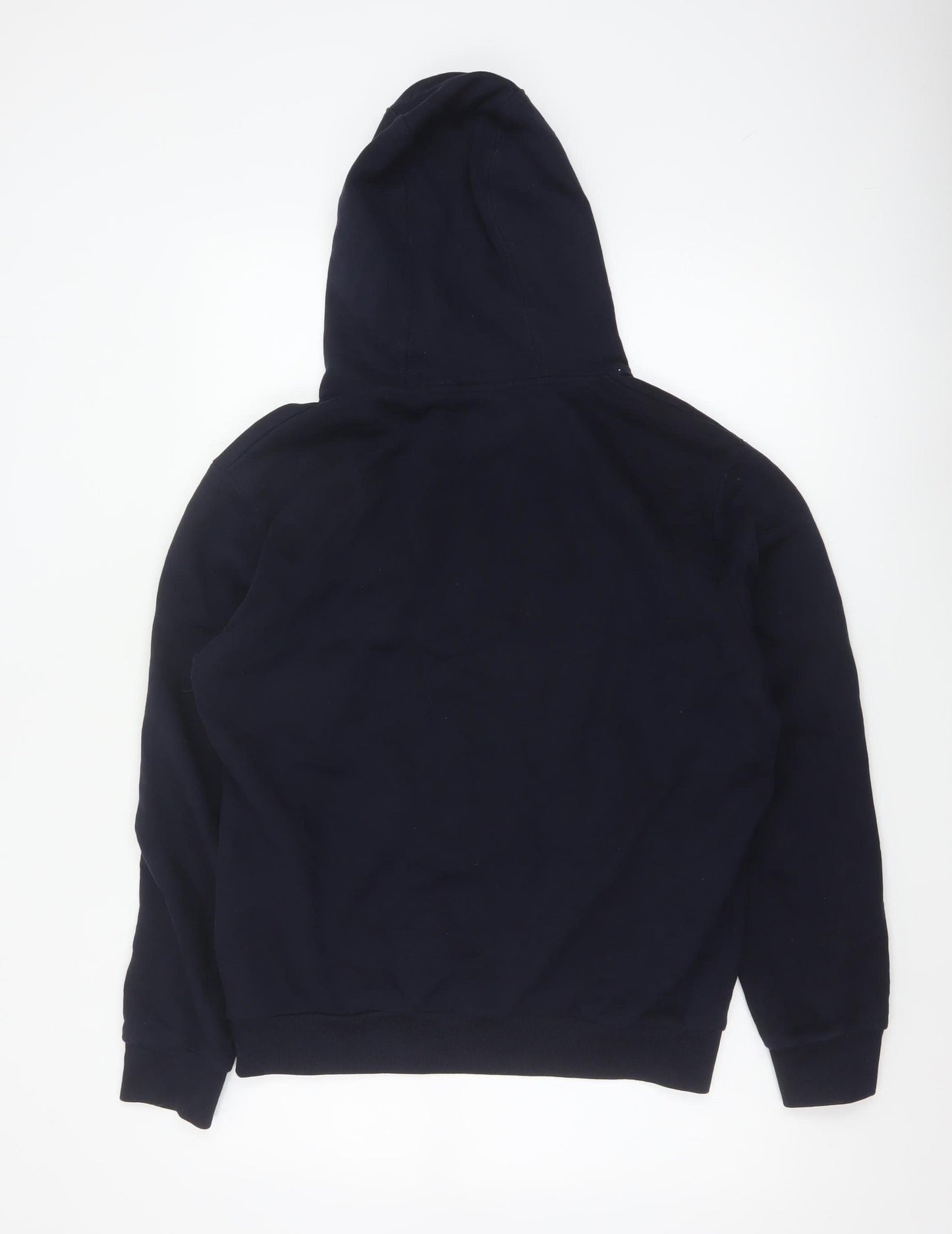 Ben Sherman Men's Navy Cotton Pullover Hoodie Small