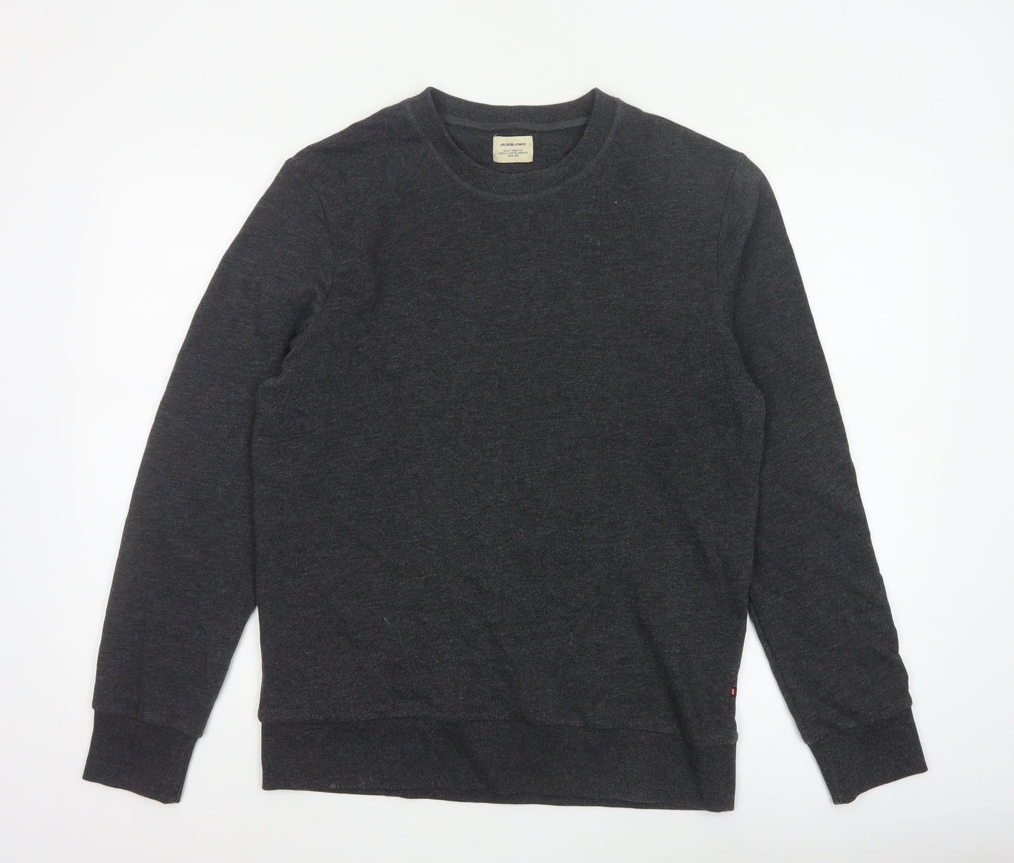 Jack & Jones Men's Grey Pullover Sweatshirt M Regular Fit
