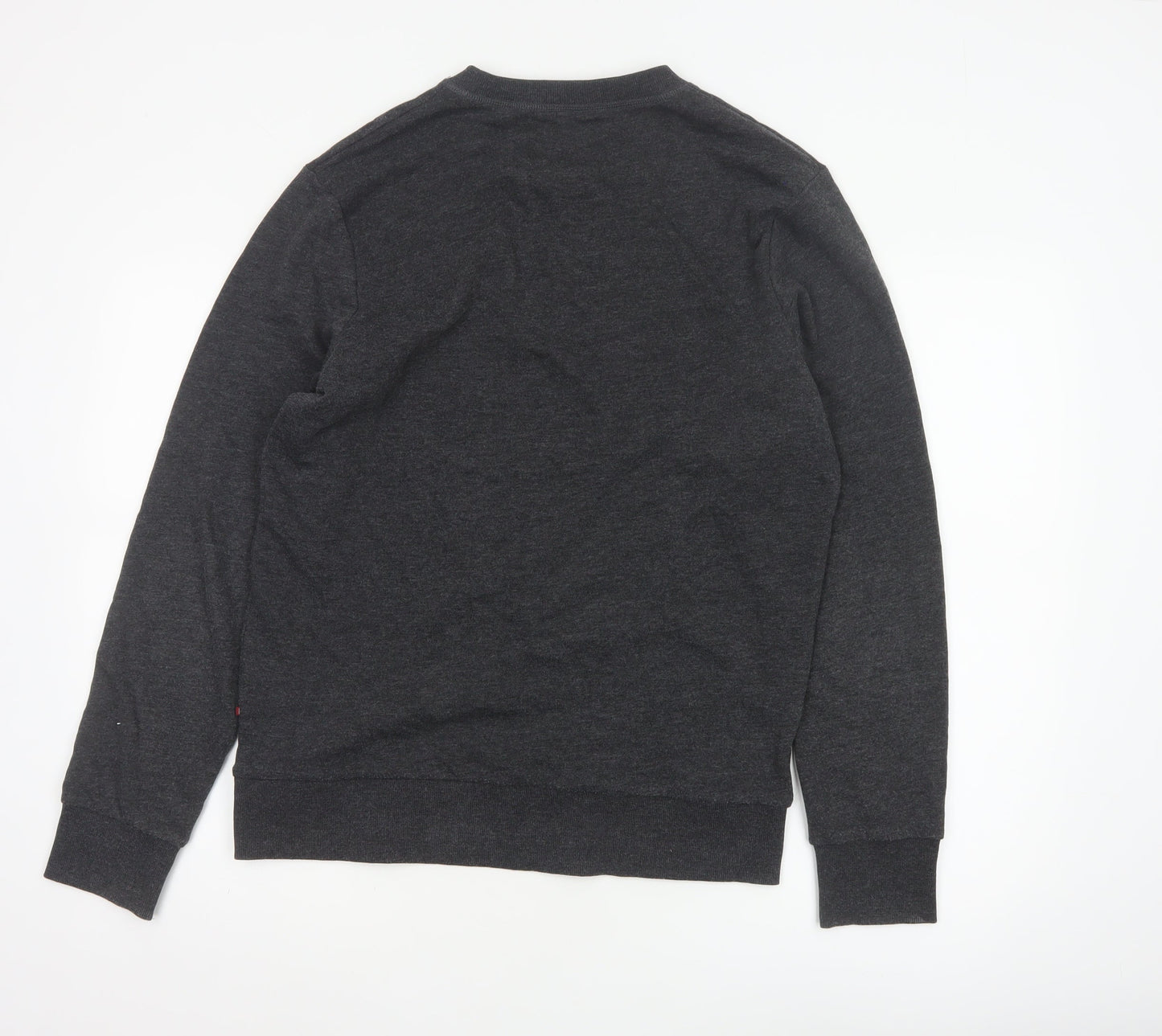 Jack & Jones Men's Grey Pullover Sweatshirt M Regular Fit