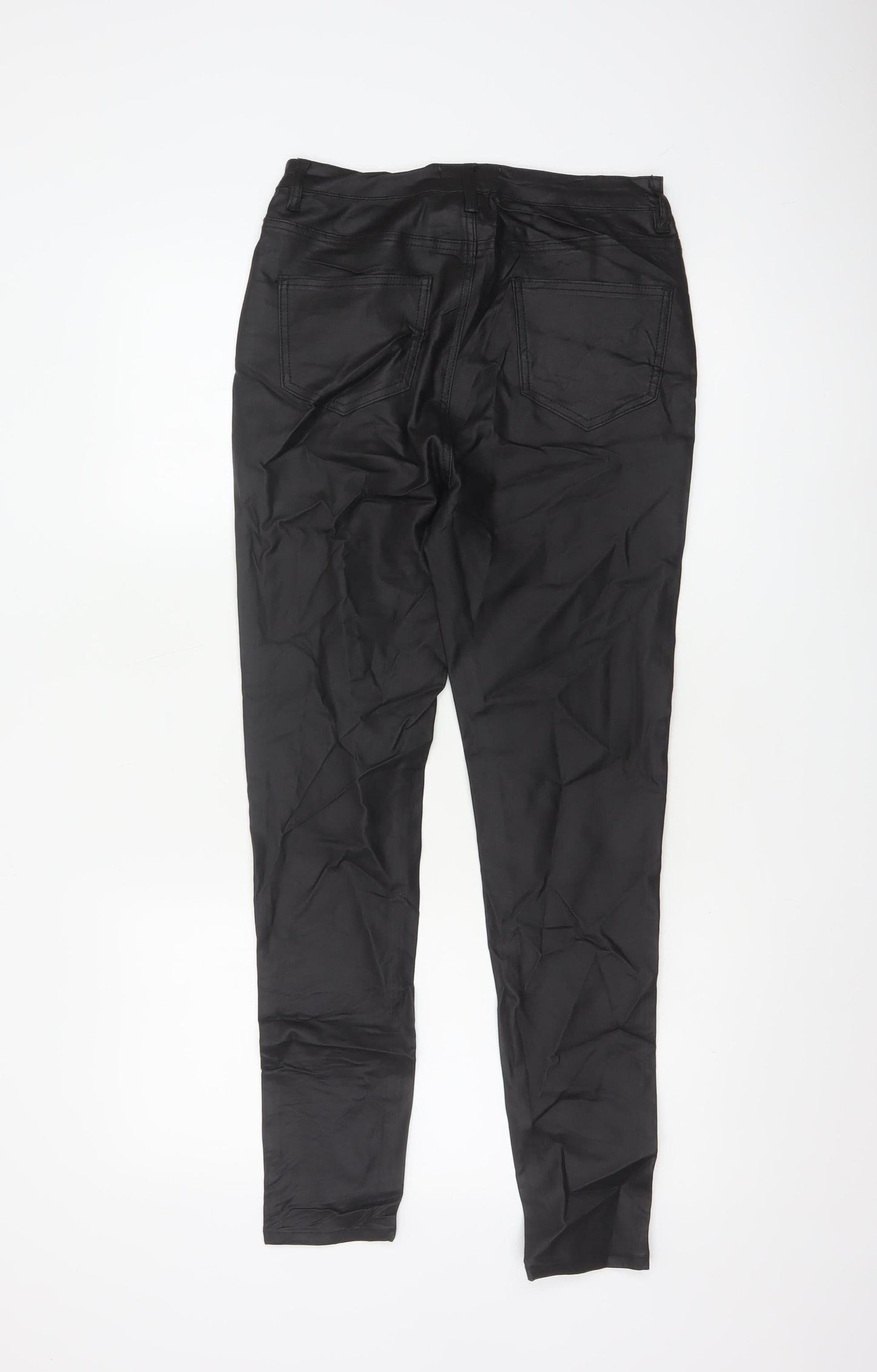 Sosandar Women Black Size 12R Skinny Stretch Jegging Trousers