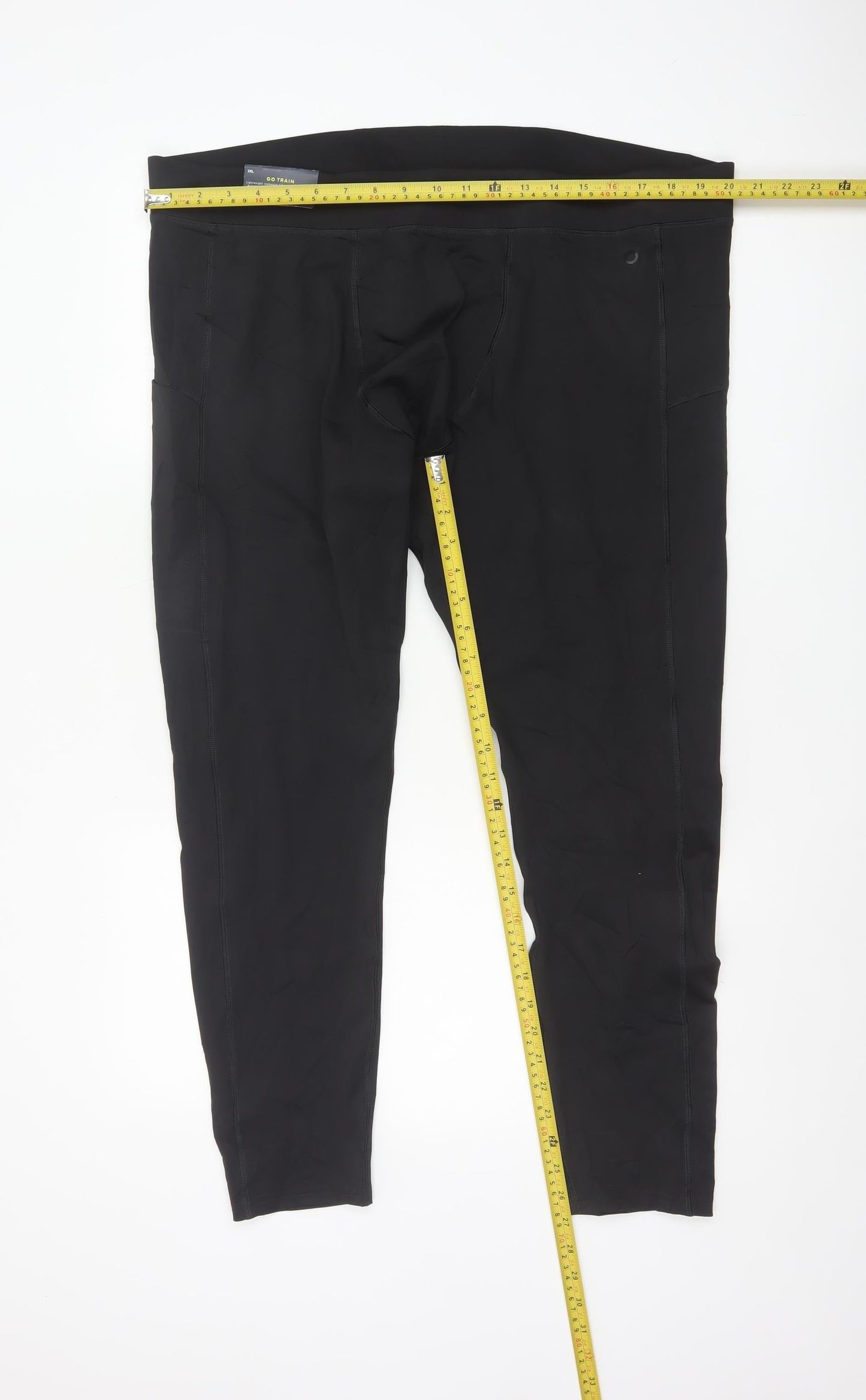 Marks and Spencer Goodmove Men's Black 3XL Running Compression Leggings