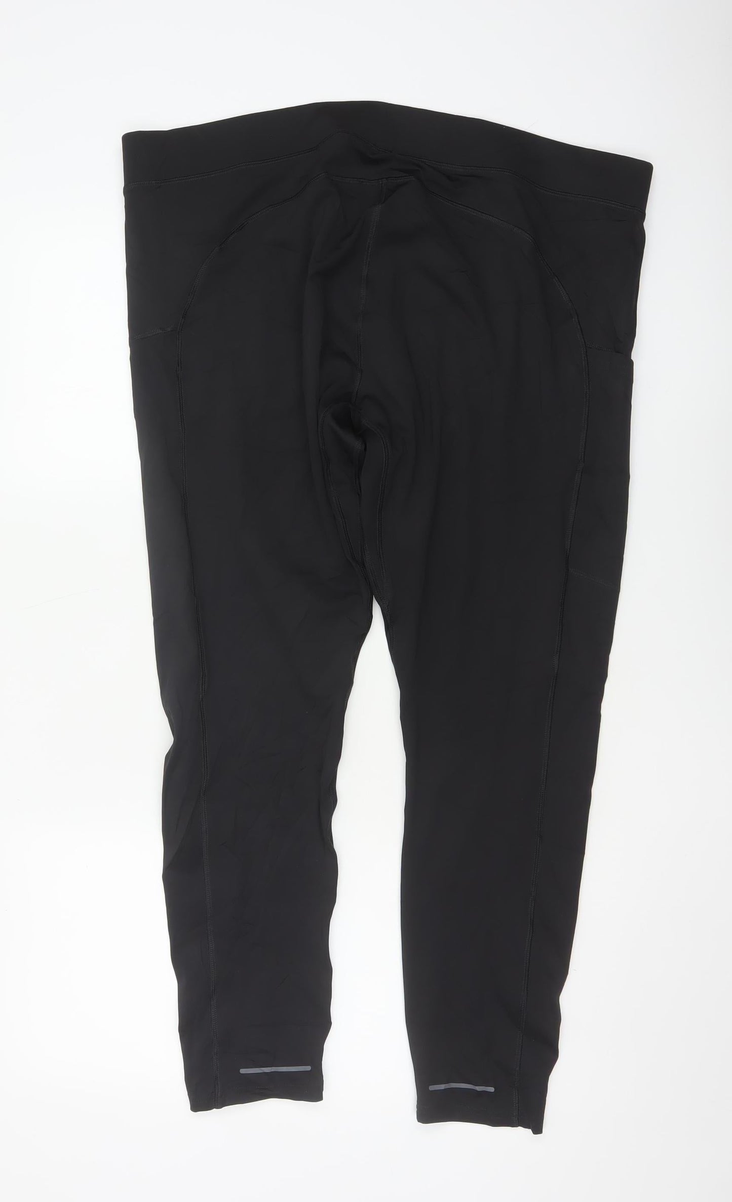 Marks and Spencer Goodmove Men's Black 3XL Running Compression Leggings