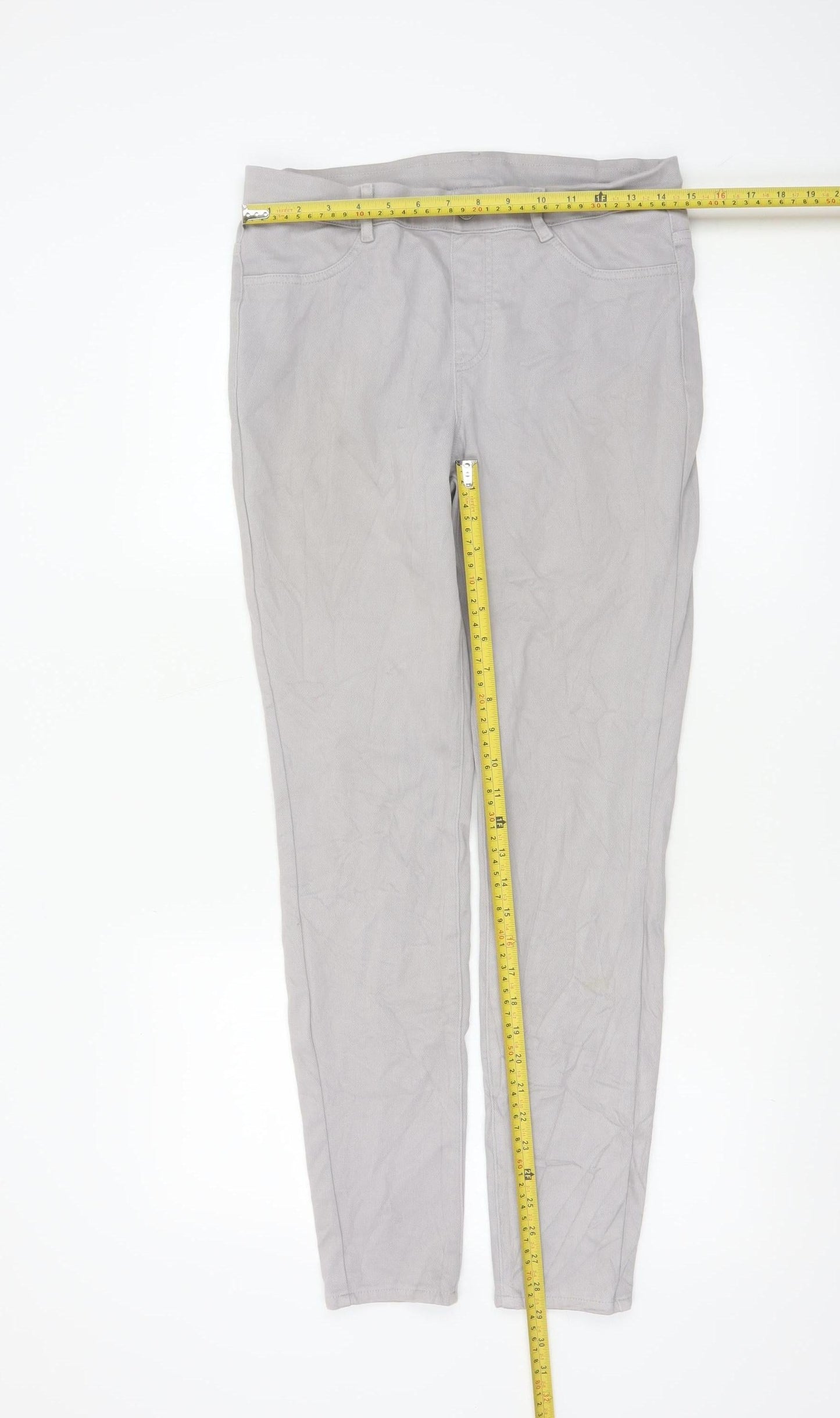 Uniqlo Women’s Grey Jegging Style Slim Fit Stretch Trousers Size L