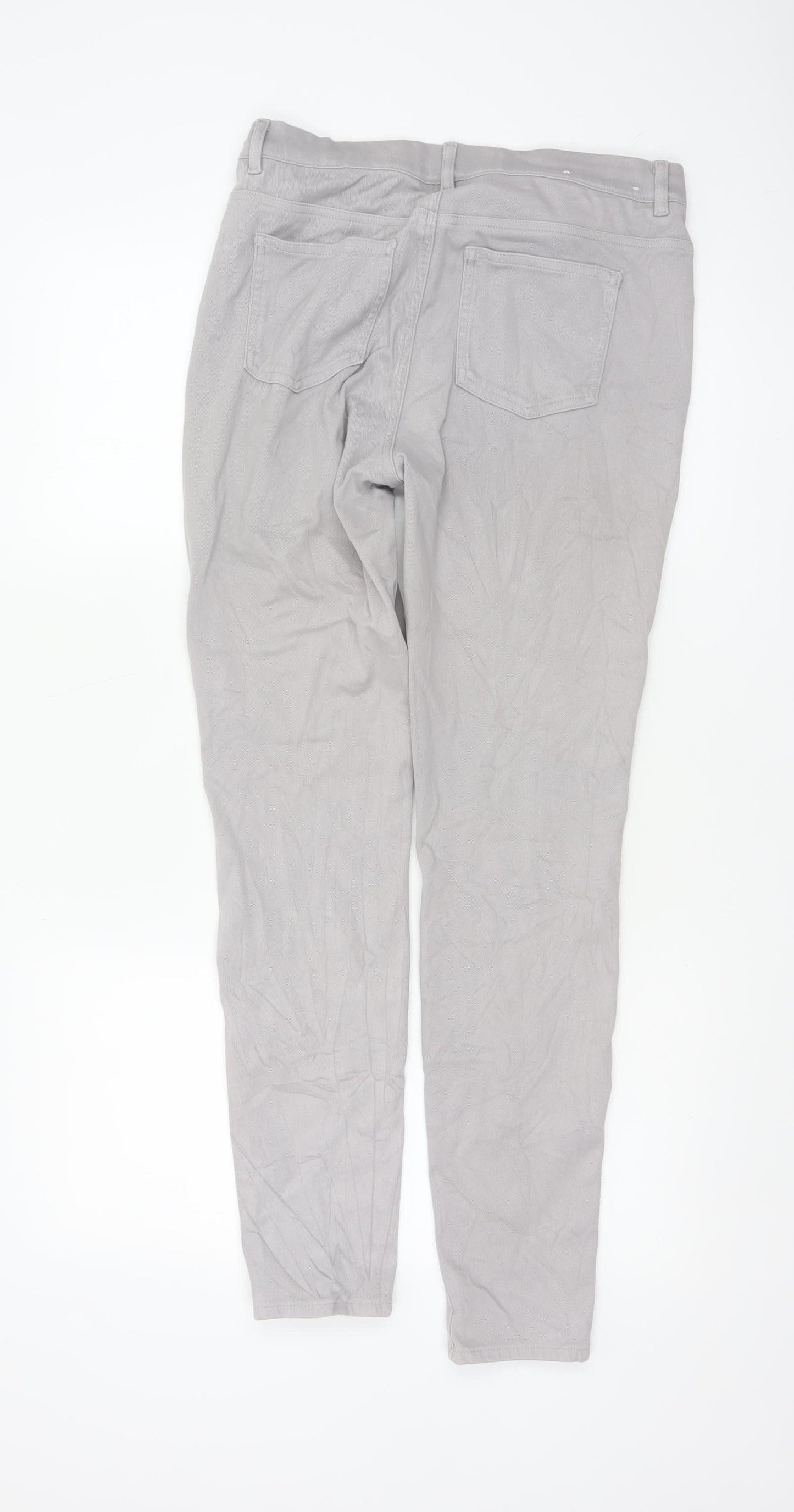 Uniqlo Women’s Grey Jegging Style Slim Fit Stretch Trousers Size L