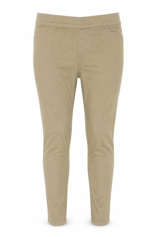 Marks and Spencer Women's Beige Cotton Jeggings Size 12
