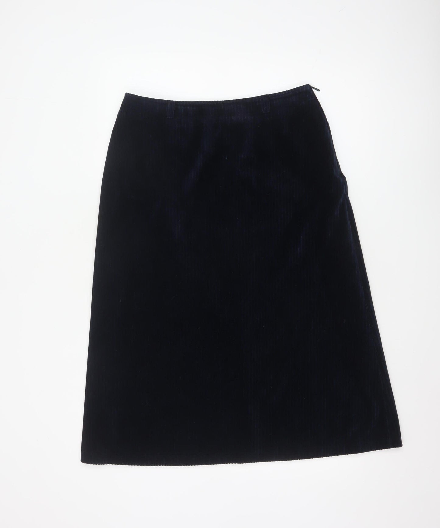 Lapidus of Sweden Women's Black Corduroy A-Line Skirt Size 16