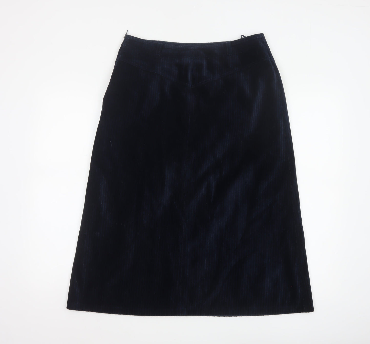 Lapidus of Sweden Women's Black Corduroy A-Line Skirt Size 16
