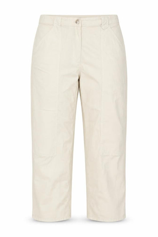 Marks and Spencer Women's Beige Cargo Trousers Size 18 Straight Leg