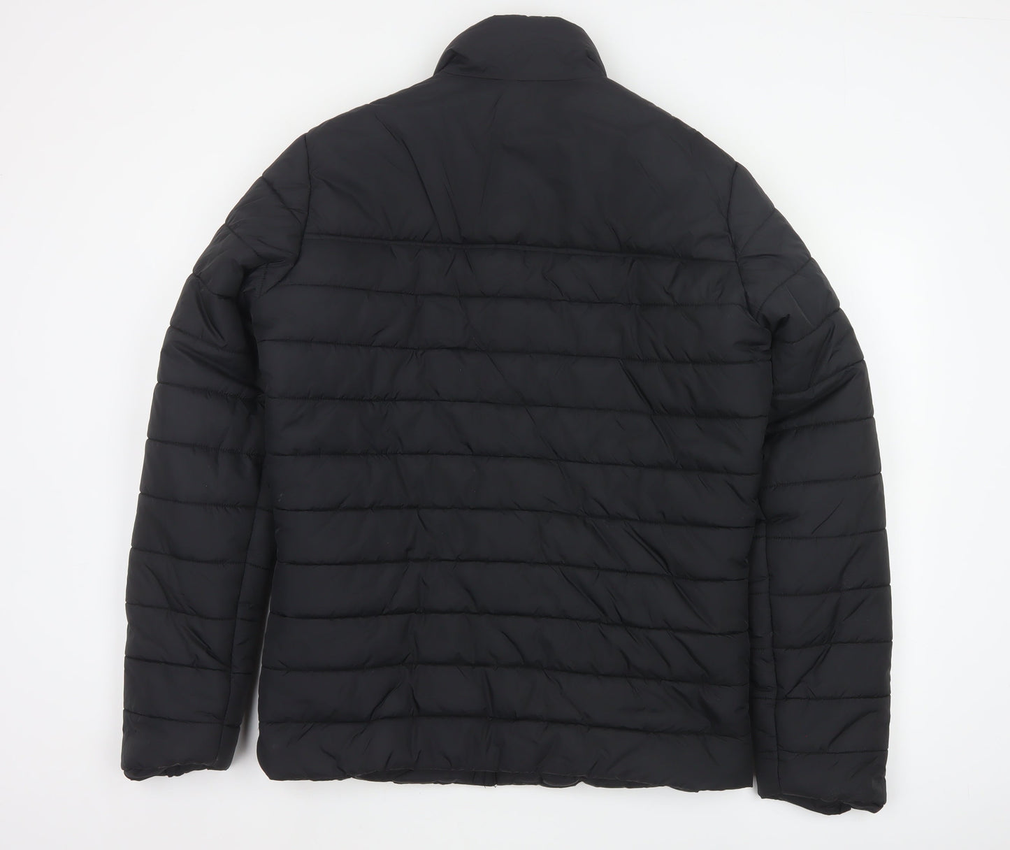 Hummel Mens Black Puffer Jacket Medium Fleetwood Town FC