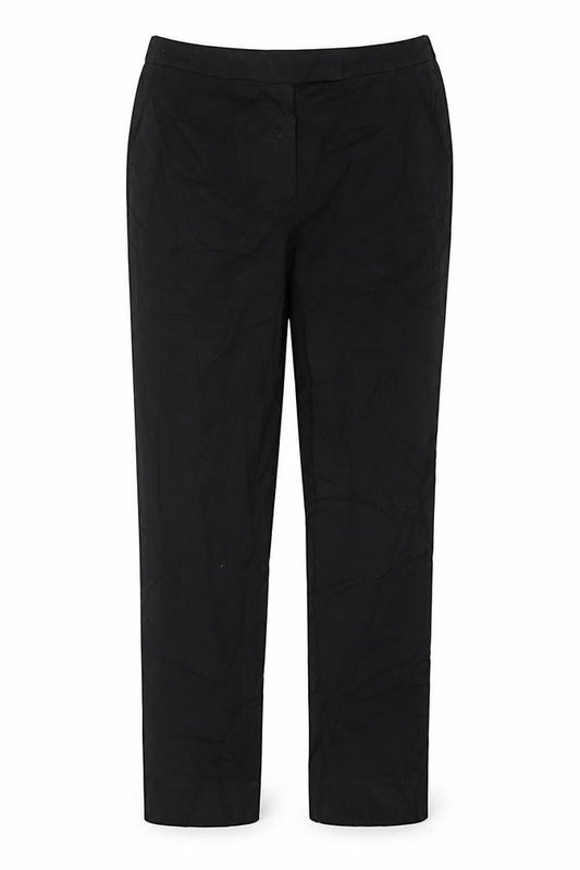 Marks and Spencer Women's Black Slim Trousers Size 12 Long
