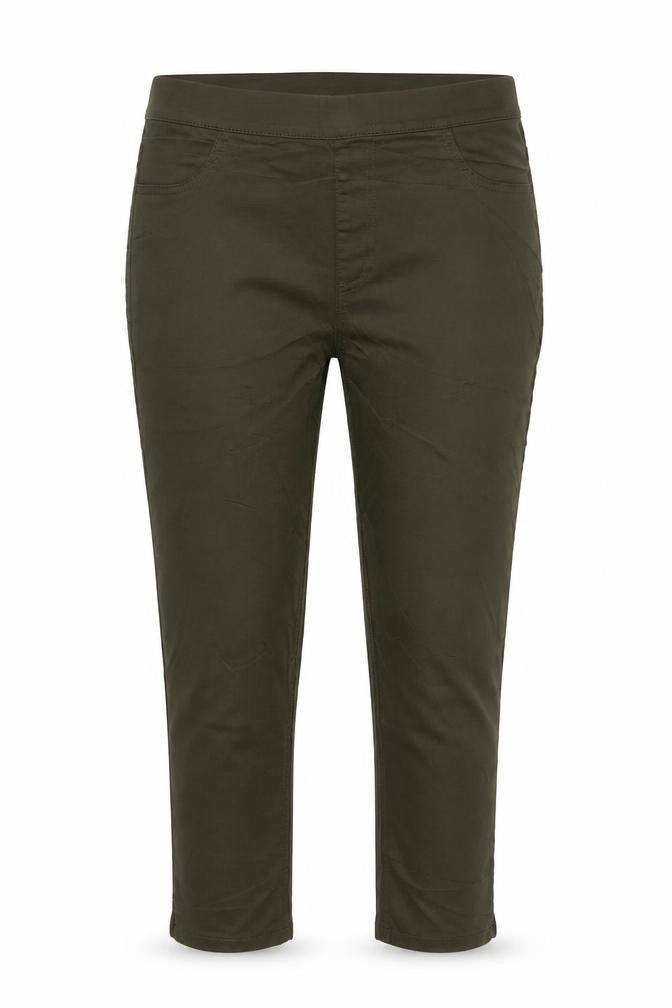 Marks & Spencer Womens Green Size 12 Jegging Trousers Regular Fit