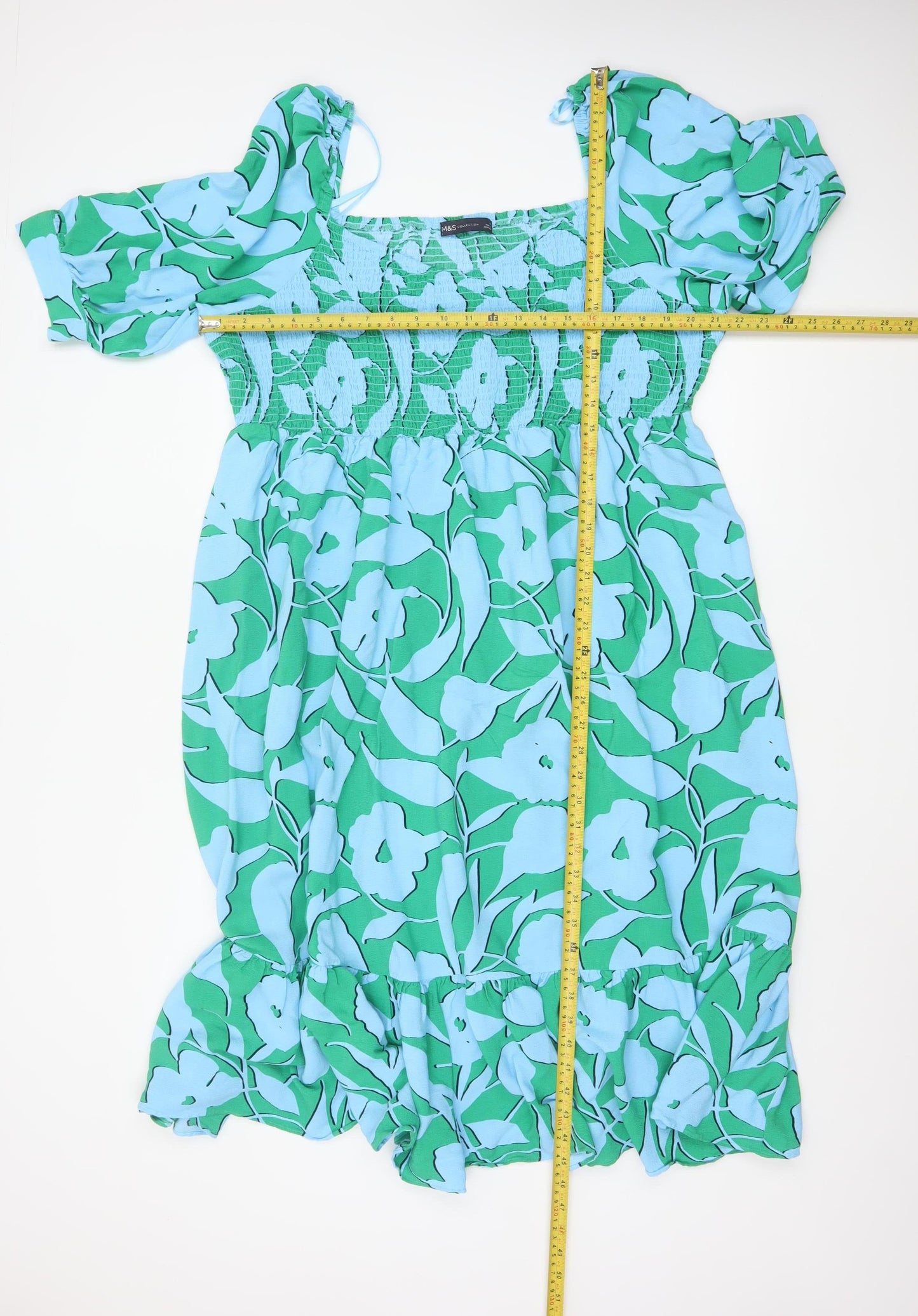 Marks and Spencer Women’s Multicoloured Floral A-Line Dress Size 20