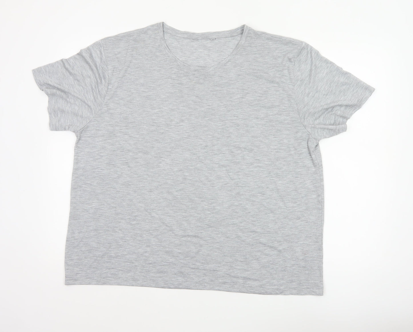 Marks and Spencer Women's Grey Size 18 Basic Short Sleeve T-Shirt