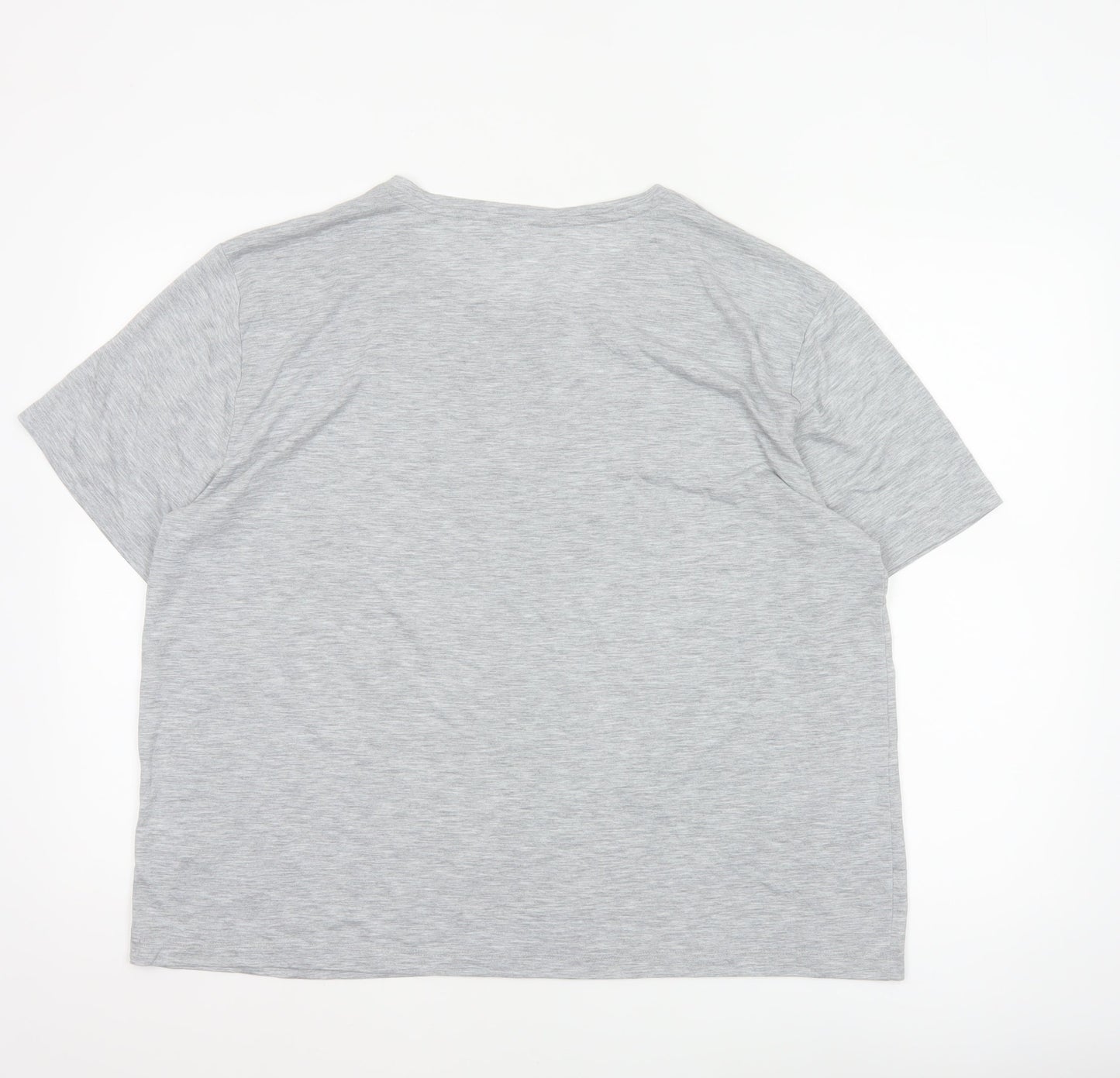 Marks and Spencer Women's Grey Size 18 Basic Short Sleeve T-Shirt