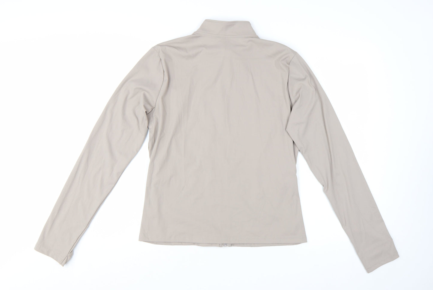 RAPBIN Women's Beige XL Full Zip Lightweight Active Track Jacket