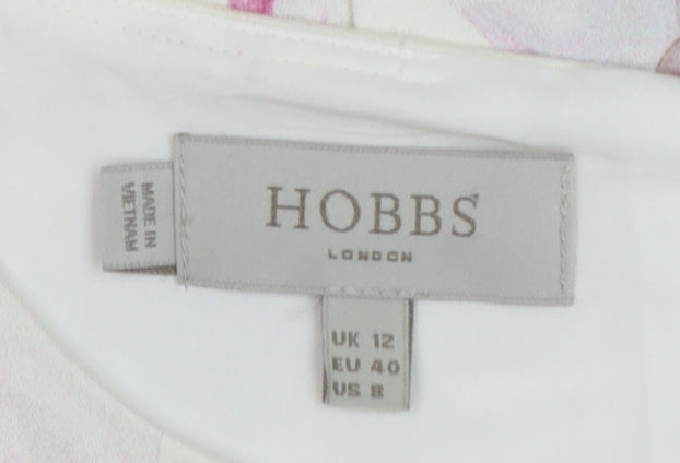 Hobbs Women’s Multicoloured Floral Sheath Dress Size 12
