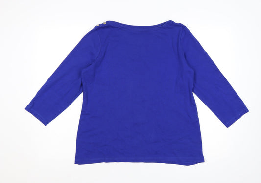 Prewornwholesale purple cropped slim fit active T-shirt with short sleeves and a high neckline.