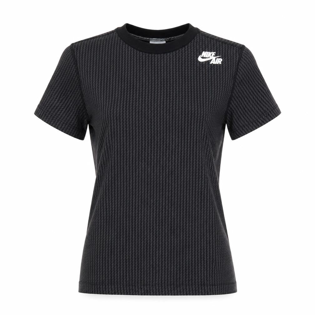 Nike Women's Black Slim Fit Short Sleeve Sports T-Shirt M