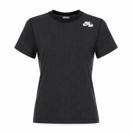 Nike Women's Black Slim Fit Short Sleeve Sports T-Shirt M