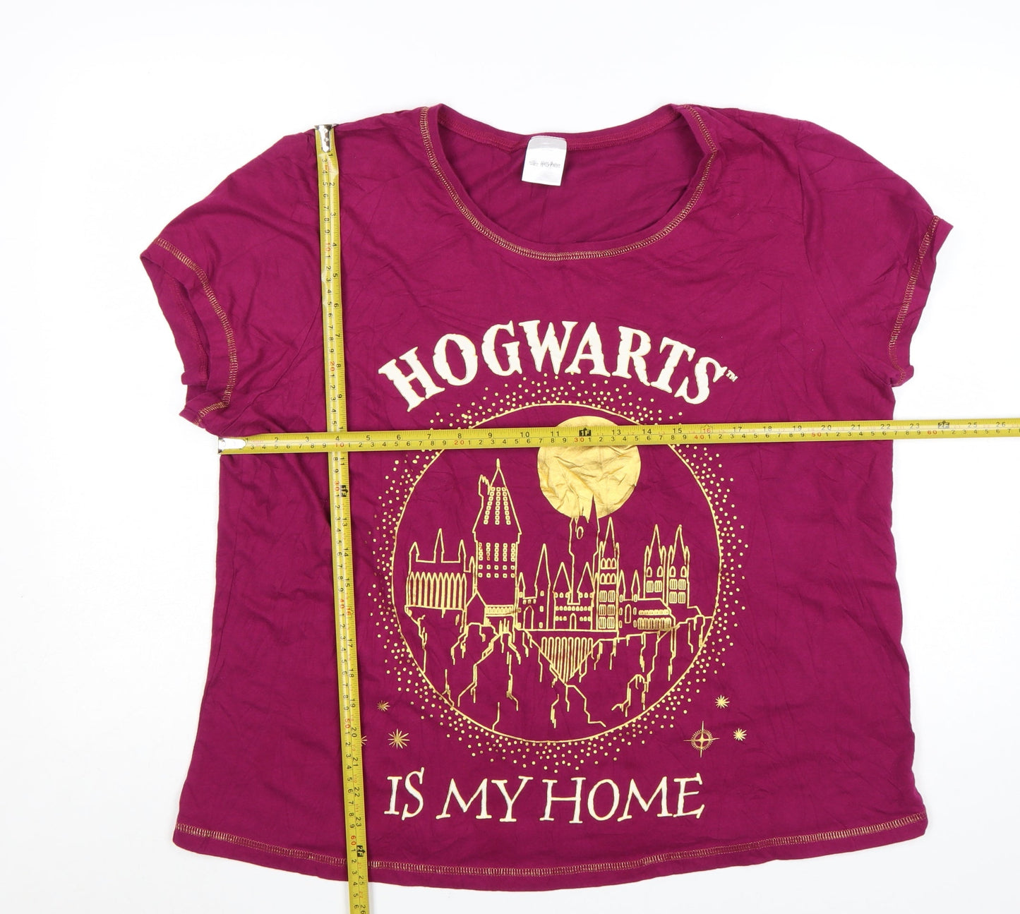 Harry Potter Women's Purple Hogwarts Nightshirt Size 20-22 Cotton T-Shirt