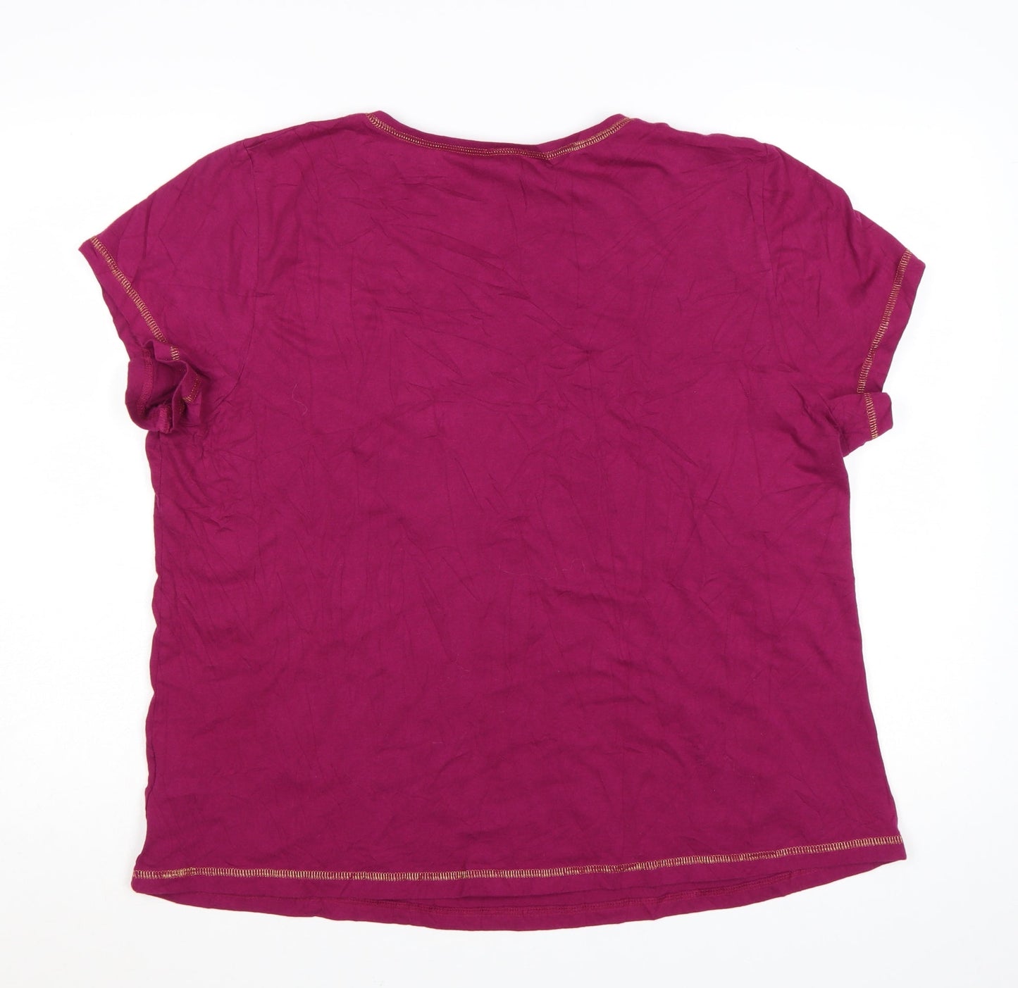 Harry Potter Women's Purple Hogwarts Nightshirt Size 20-22 Cotton T-Shirt