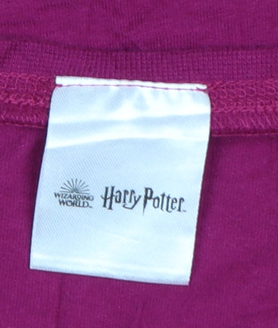Harry Potter Women's Purple Hogwarts Nightshirt Size 20-22 Cotton T-Shirt