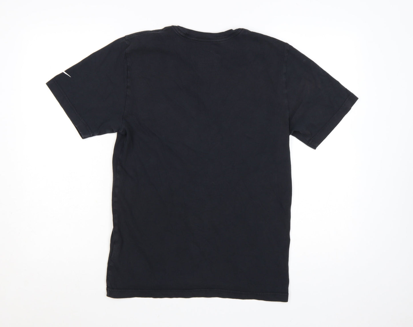 Nike Men's Black Regular Fit Logo Graphic T-Shirt Size S